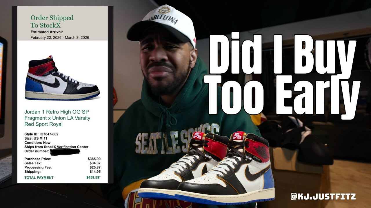 Did I Buy the Jordan Fragments Too Early ?? ( Sneaker News) 