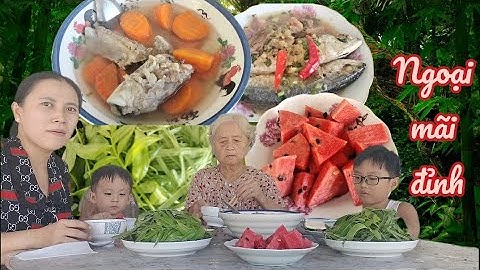 GIA HÀO CỦ CHI ✅ Cá hấp kho và xương nấu canh củ cà rốt #91