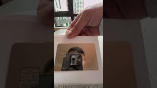 American Express NEW Platinum Card with Mirror Design