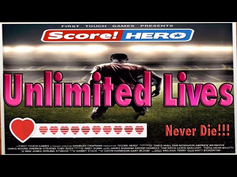 How to get unlimited lives in Score! Hero 2