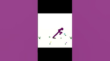 Stickman Run Cycle 12 FPS #stickman #shorts #animation