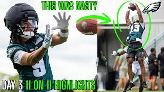 The Philadelphia Eagles Training Camp Highlights Were EYE OPENING On Day 3...