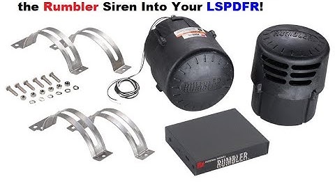 GTA V | GTA 5 | LSPDFR | Tutorial | How to Install the Rumbler Siren Using Open IV | Easy to Do!