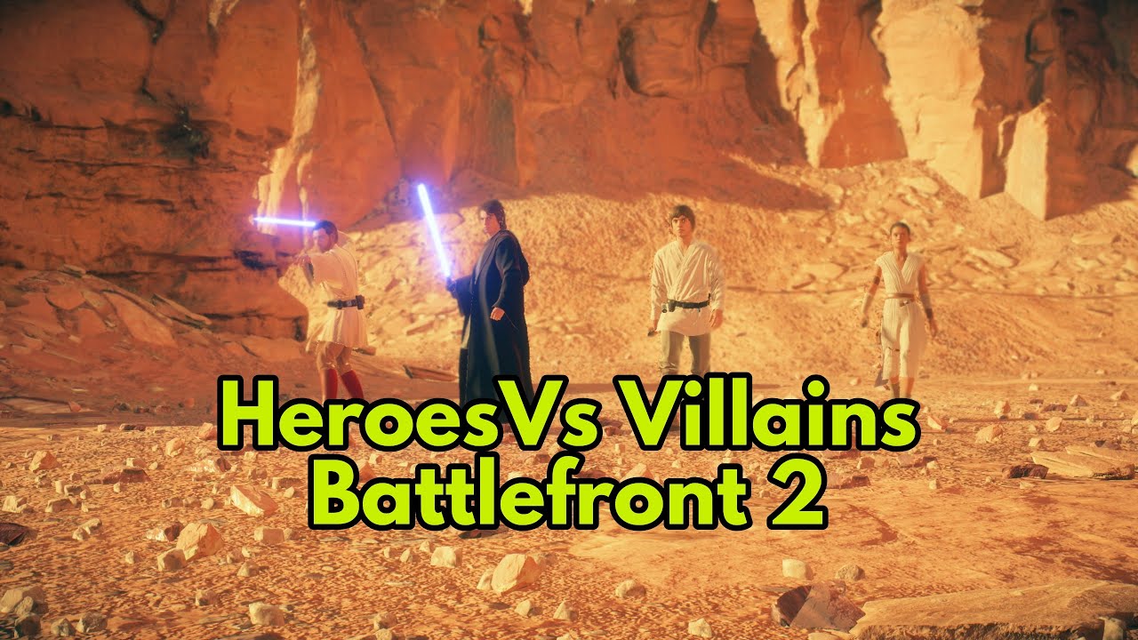 Heroes Vs Villains Battlefront 2 Stream YouTube heroes-vs-villains-battlefront-2-stream-youtube