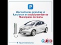 10 nuevas electrolineras a tu servicio en Quito