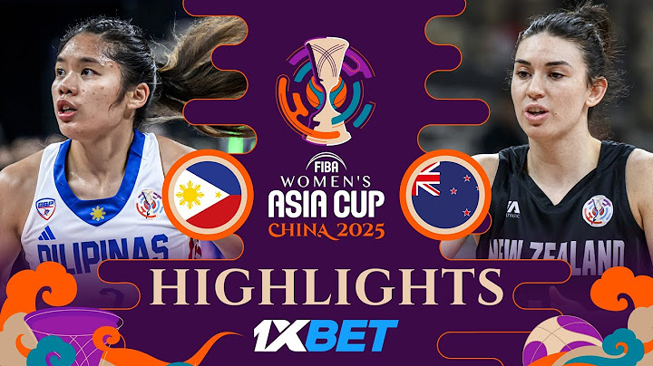 New Zealand 🇳🇿 show character, down Philippines 🇵🇭 for 5th place at #AsiaCupWomen 2025!