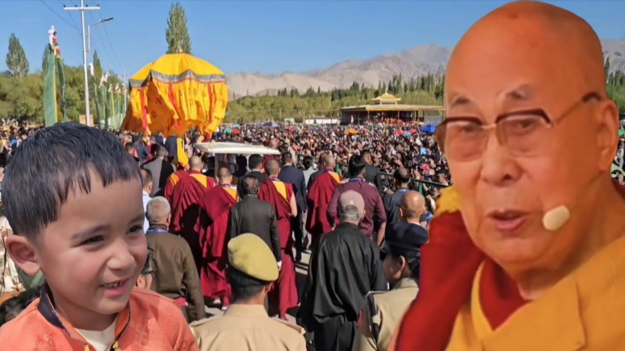His Holiness the Dalai Lama | Teachings & Blessings at Leh Ladakh
