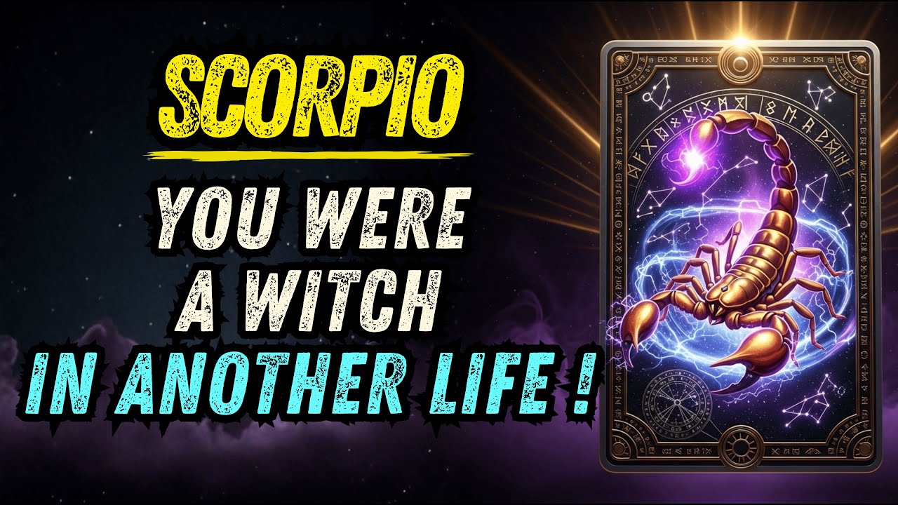 SCORPIO ♏ YOU WERE A WITCH IN ANOTHER LIFE… AND THIS HALLOWEEN, YOU REMEMBER!