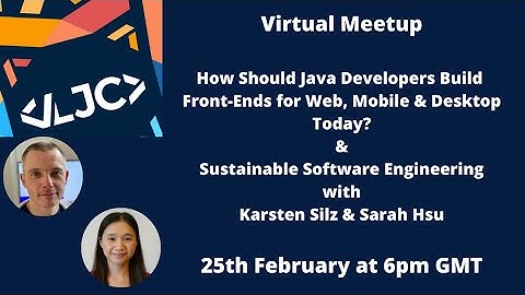 How Can Java Developers Build Front-Ends & Sustainable Software Engineering