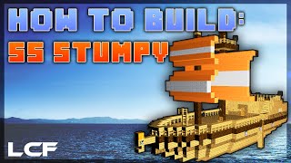 How to build the SS Stumpy! - Minecraft tutorial (1/3)