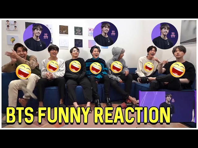 BTS Reaction To Themselves (Cute and Funny) class=