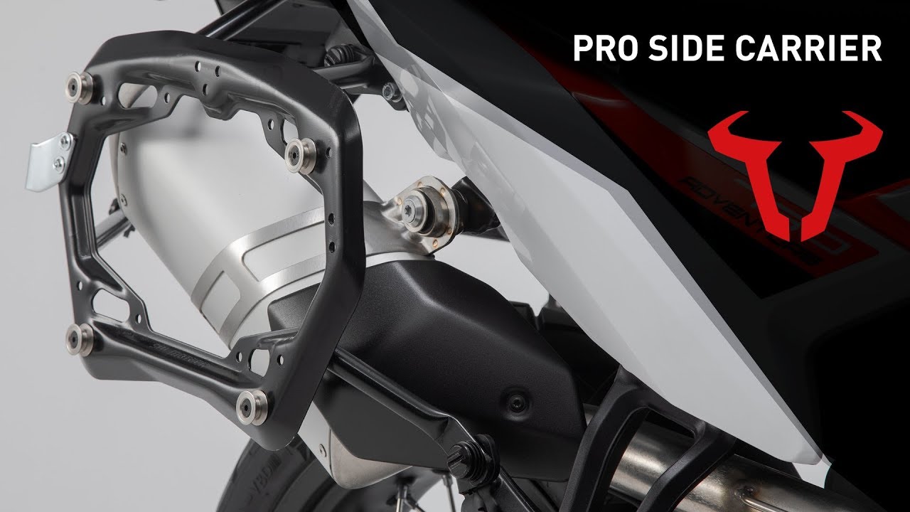 Pro Side Carriers. Black. Moto Guzzi V85 Tt (19-) pas cher - Eco Motos  Pièces