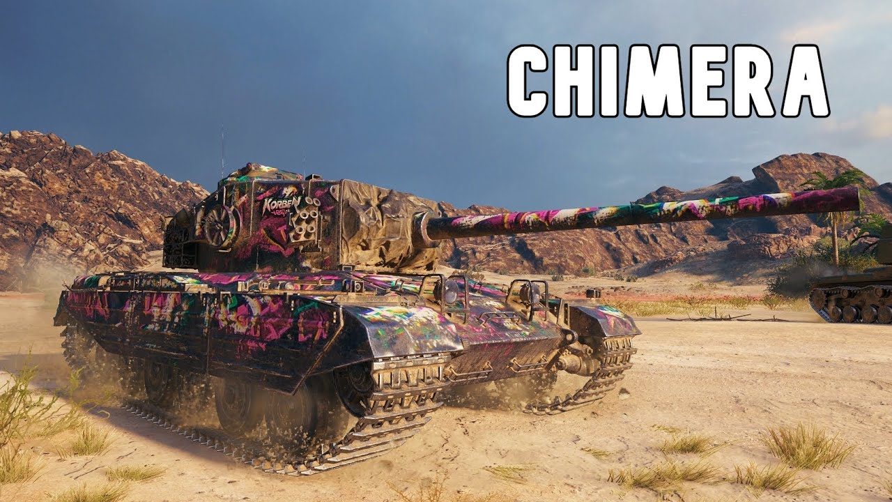 World of Tanks Chimera 4 Kills 7,6K Damage YouTube