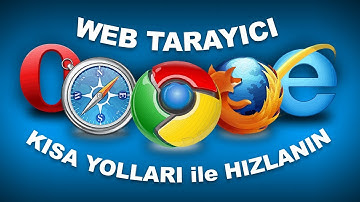 Tarayıcı Kısayolları ile Web Sörfünüzü Hızlandırın !