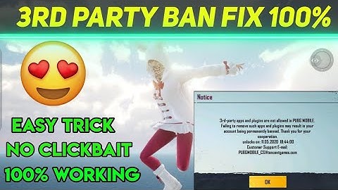🔥 No More Ban • Fix 3rd Party Ban