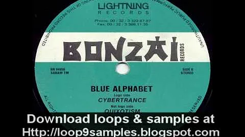 Blue Alphabet - Cybertrance  -  Bonzai Classic