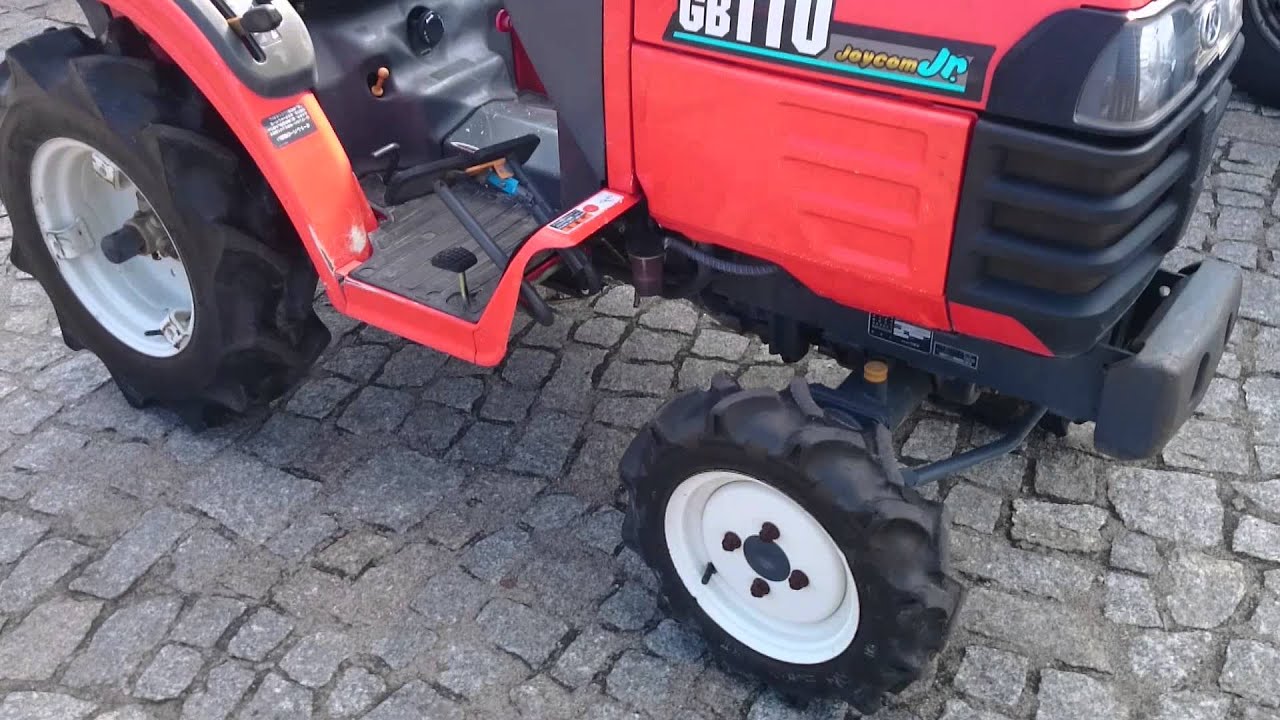 Kubota GB 110 - YouTube