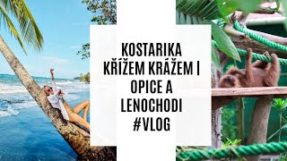 KOSTARIKA KŘÍŽEM KRÁŽEM | LENOCHODI A OPICE #VLOG