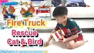 Celebrity Fire truck robot toys for children, kids first coding & robotics ages 4+, น้อง​ซัน​ 5 years Net Worth
