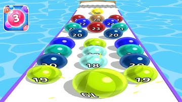 Marble Run 3D-Color Ball Race 🧶🏃🏼Walkthrough Levels Android, iOS Update Free Game Max Level NZYNG