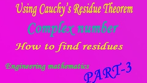 Complex number How to find residues interesting example(PART-3) by EASY MATHS EASY TRICKS