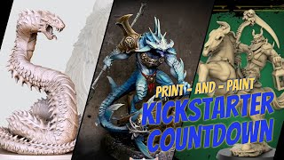 Print and Paint  |  Kickstarter Countdown #2-13