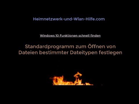 Update New Standardprogramm zum Öffnen bestimmter Dateitypen unter Windows 10 festlegen