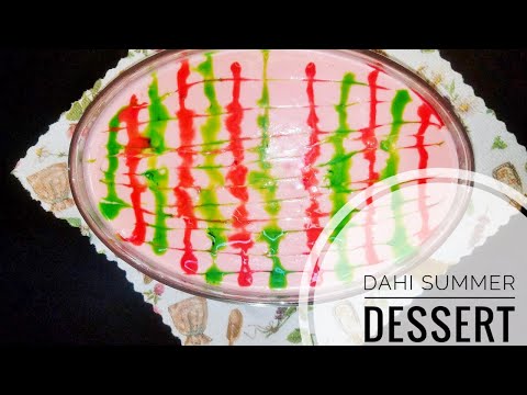 Video: Multicolored Curd Dessert