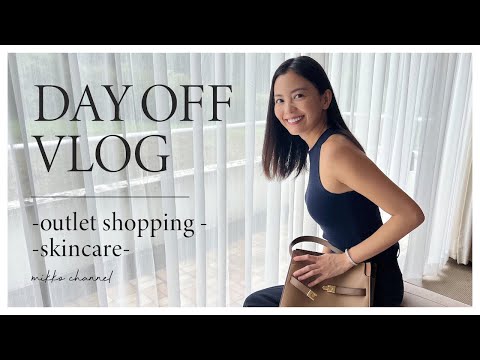 【vlog】ショッピング、スキンケア、ディナーな１日✨