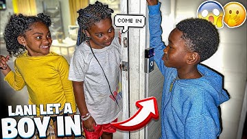Don’t Let NOBODY in My House: Lani Let’s A Boy In ! 😱 (Part 1)