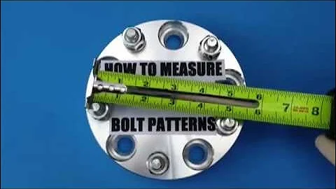 How to measure a 5 lug wheel bolt pattern