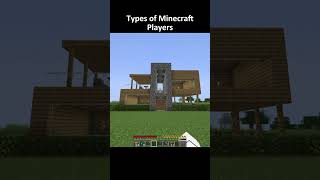 Types of Minecraft Players #usa