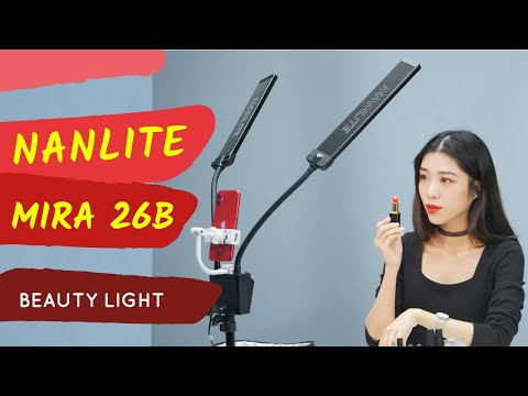 Nanlite Mira 26B: Continuous Light for Beauty and Detailed Work