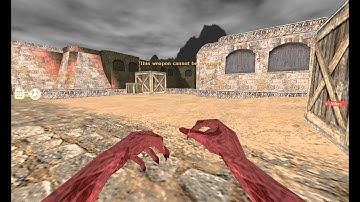 Counter Strike Extreme V6 - Zombie Mode 3 {United} - Random Gameplay #2