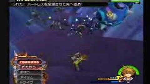 KH2FM - Final Fantasy Ally Fights No Damage (Better, LV1 CM)