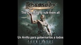 LT&#39;s Rhapsody - One Ring To Rule Them All (Lyrics &amp; Sub. Español)