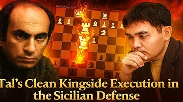 Tal’s Clean Kingside Execution in the Sicilian Defense