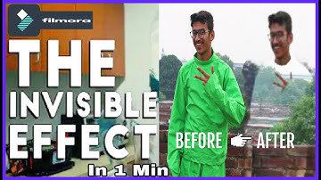 The Invisible Man-Green Screen Invisible Man Effect|Hindhi\Urdu|