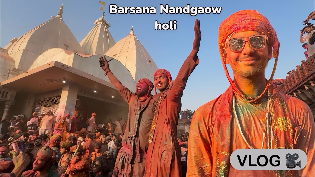 Nandgaon mein Holi ka Dhamaal 🤩 लठमार होली 😍
