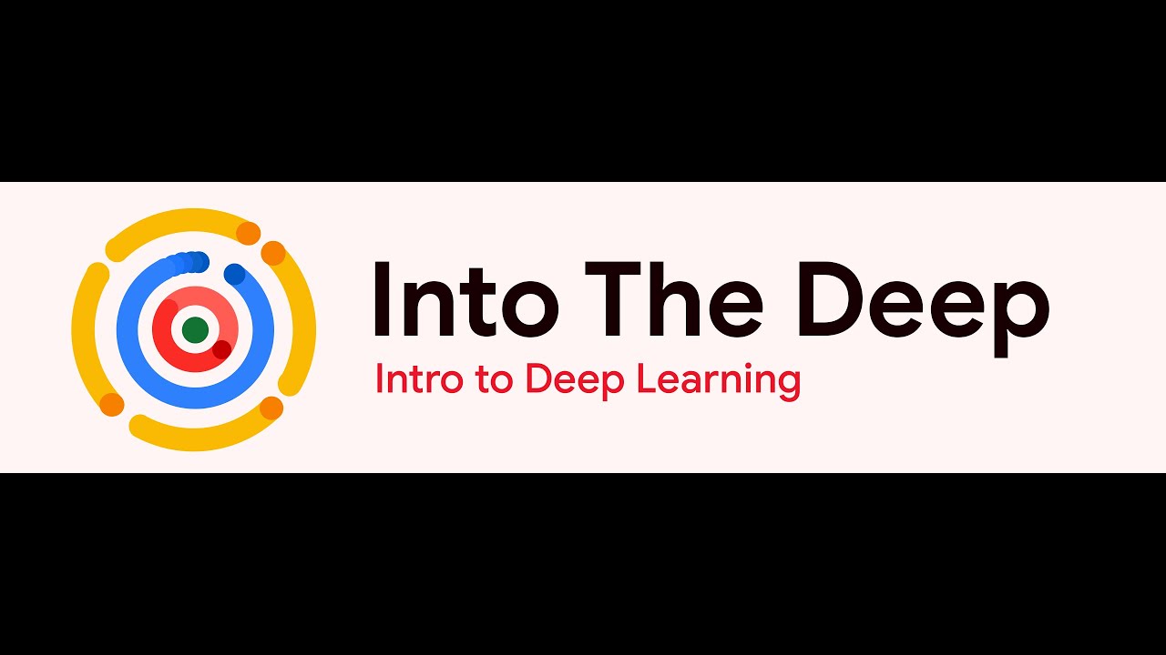 Into The Deep | Day 1 | GDSC MCE - YouTube