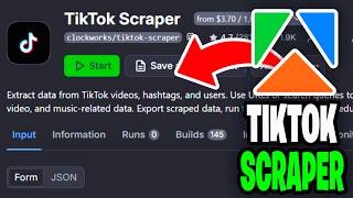 How To Use Apify Tiktok Scraper! - Tutorial