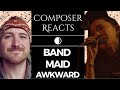 Composer Reacts to BAND-MAID / Awkward Live (2017-11-24)