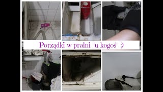 Porządki "u kogoś" - pralnia Motywacyjne sprzątanie 💪🏻 Posprzątaj ze mną 🤩 Uporządkowana