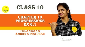 Class 10 | Progressions Exercise 6.1  Q2 | T.S & A.P