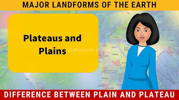 Plateaus and Plains - Major Landforms of the Earth | Class 6 Geography