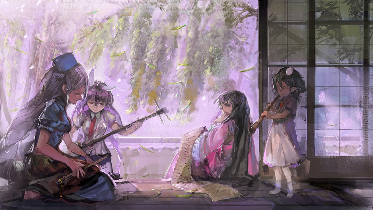 東方Touhou [Traditional] White Flag of Usa Shrine