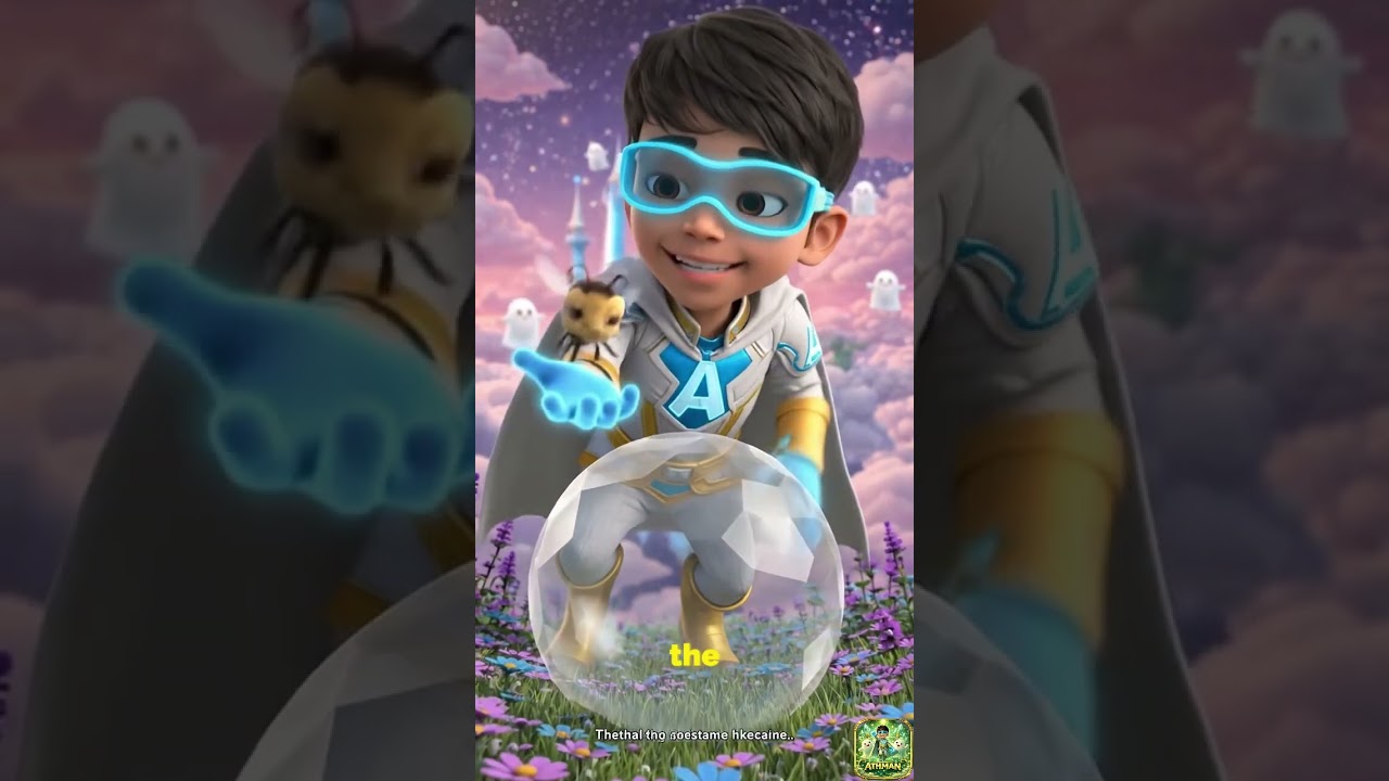 Буква B — пчела 🐝 | Магия алфавита от Атмана ✨ 