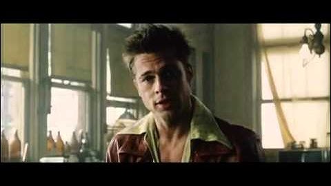 FiGht CluB - A public Service message by Brad Pitt