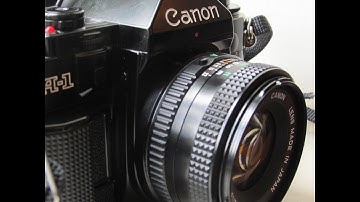 How to fix Canon A1 shutter squeak easily