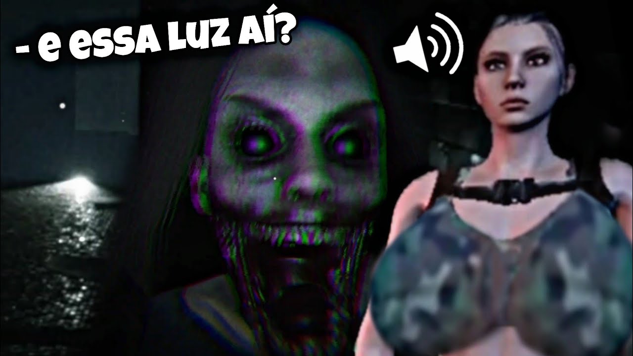 NÃO JOGUE ESTE JOGO DE TERROR NO ROBLOX - MINHA LUZ QUEIMOU! 